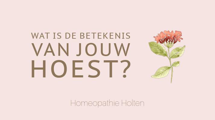 homeopathisch middel tegen hoesten